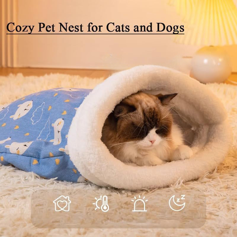 🐾 Cozy Pet Nest for Cats and Dogs