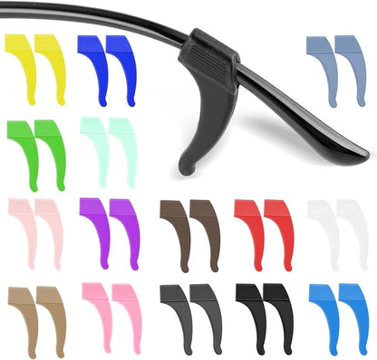 5 Pairs Silicone Glasses Ear Grips, Anti-Slip Eyeglass Holders for Sports, Running & Daily Wear