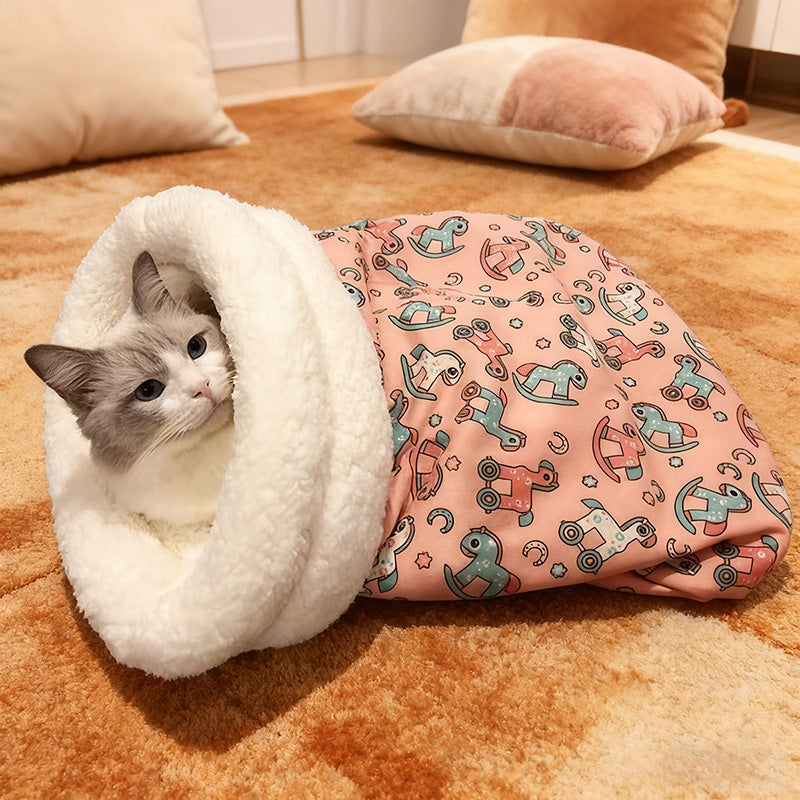 🐾 Cozy Pet Nest for Cats and Dogs