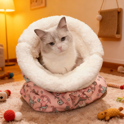 🐾 Cozy Pet Nest for Cats and Dogs