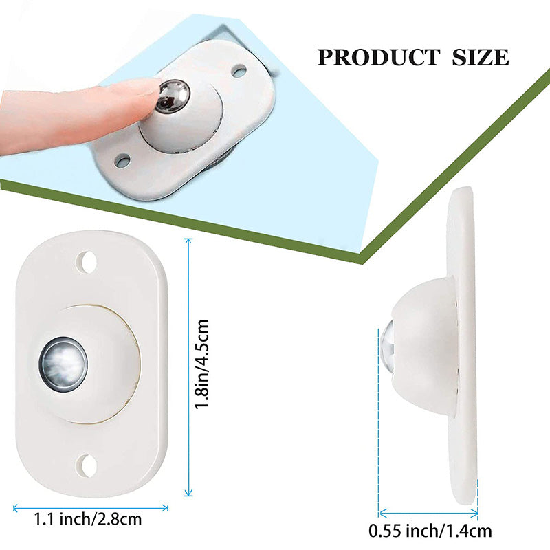 Stainless Steel Paste Universal Wheel