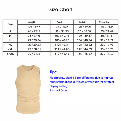5-Pack Men's Quick-Dry Athletic Tank Tops