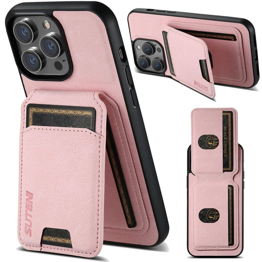 Suitable for iPhone 13/14/15/16 Series Magnetic Card Holder Protective Case