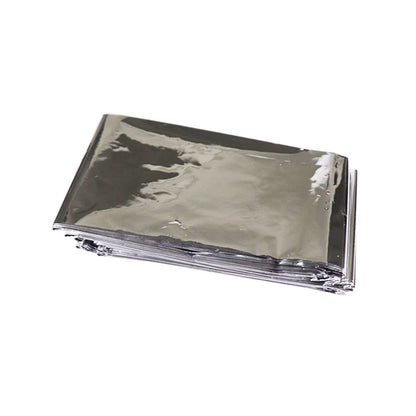 4-Pack Premium Emergency Mylar Blankets, Reflective Thermal Space Blanket for Survival, Camping, Hiking & First Aid