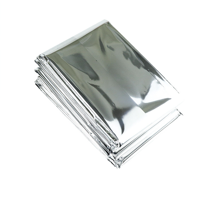 4-Pack Premium Emergency Mylar Blankets, Reflective Thermal Space Blanket for Survival, Camping, Hiking & First Aid