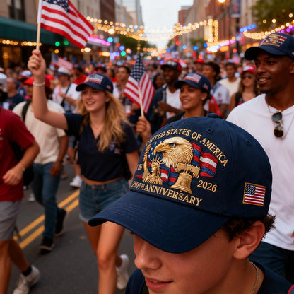 Eagle & Liberty – United States 250th Anniversary Hat