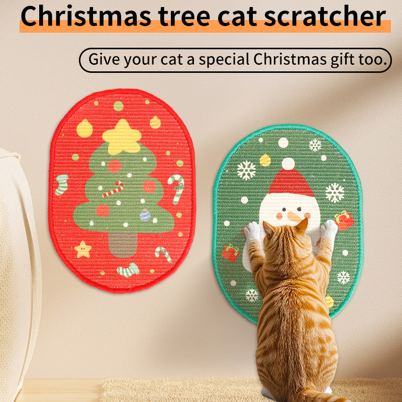 Festive Vibe Adhesive Sisal Cat Scratching Pad