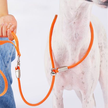 PRO Training Slip Lead (P-Rope)– 360° Anti-Tangle Swivel | Includes FREE Poop Bag Holder
