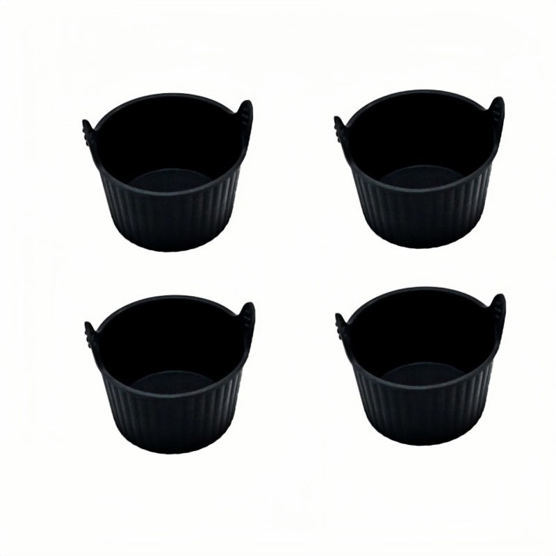 Muffin Cup Pudding Tart Cake Mold Air Fryer Silicone Baking Tray (Reusable)