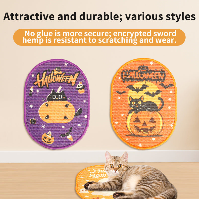 Festive Vibe Adhesive Sisal Cat Scratching Pad