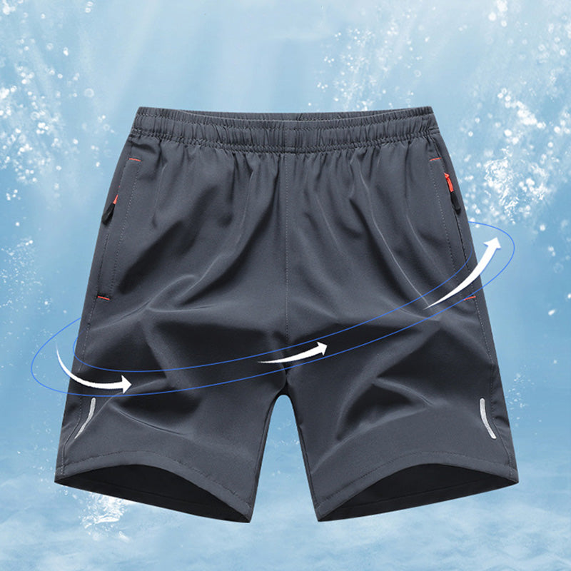 Lightweight Quick Dry Men's Shorts with Zip Pockets