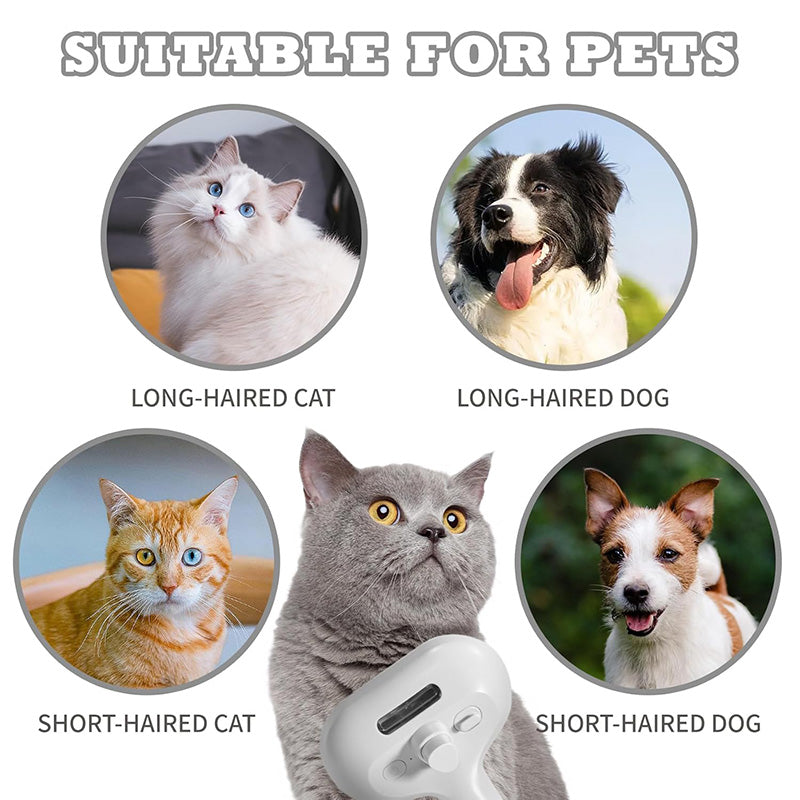 Steam De-Shedder for Cats & Dogs