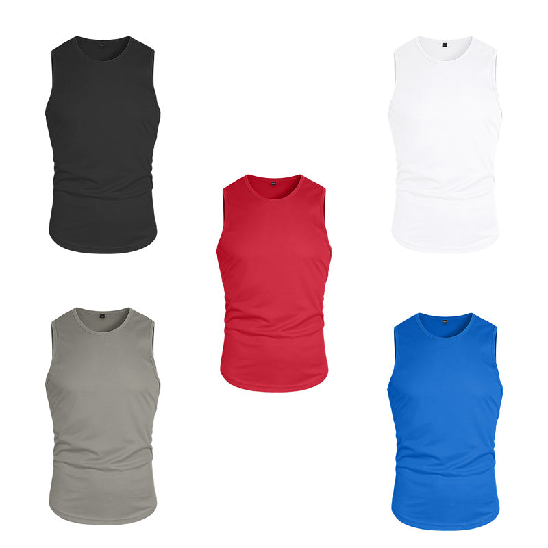 5-Pack Men's Quick-Dry Athletic Tank Tops