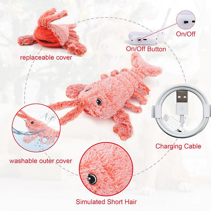 Wiggly Lobster - Interactive Dog Toy