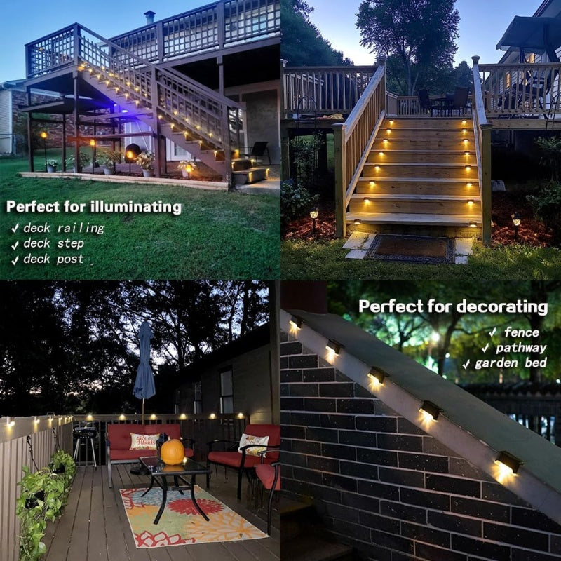 Solar Deck Lights, Automatically ON/OFF