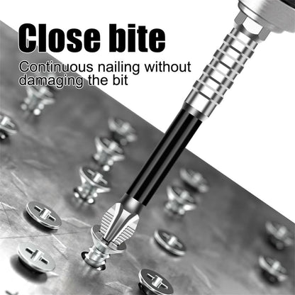 6Pcs High Magnetic Impact-Resistant Slip-Resistant Phillips Screwdriver Drill Bit Set (0.98 / 1.97 / 2.56 / 2.76 / 3.54 / 5.91 in)