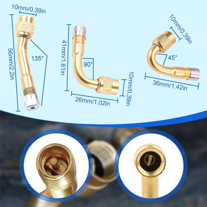 Universal Tyre Valve Extension Adaptor for Car, Bike, Motorcycle, Scooter