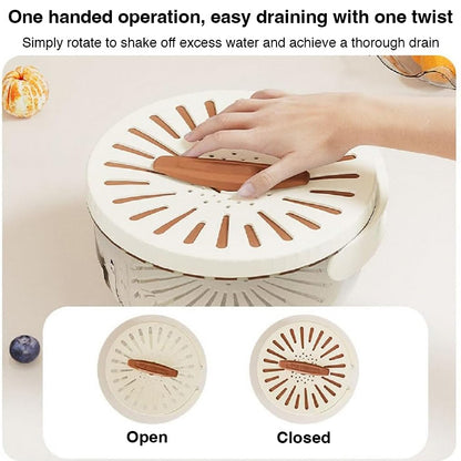 Multifunctional Fruit and Vegetable Washing Bowl