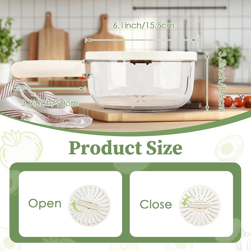 Multifunctional Fruit and Vegetable Washing Bowl