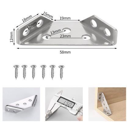 Universal Stainless Steel Furniture Corner Connector