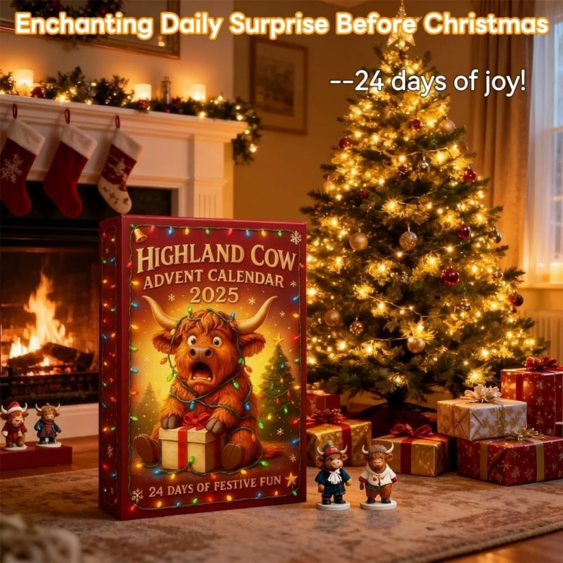 Highland Cow Advent Calendar 2025