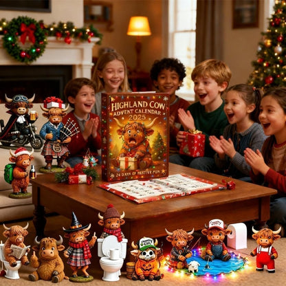 Highland Cow Advent Calendar 2025