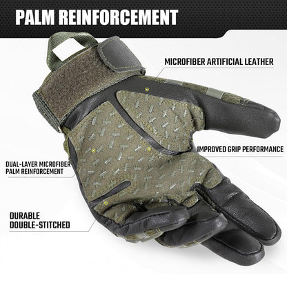 High Sensitivity Touch Screen Outdoor Tactical Training Glove