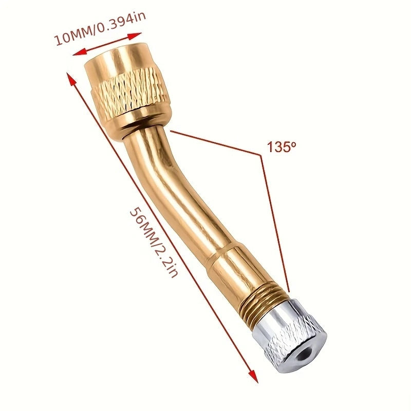 Universal Tyre Valve Extension Adaptor for Car, Bike, Motorcycle, Scooter