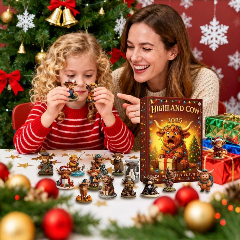 Highland Cow Advent Calendar 2025