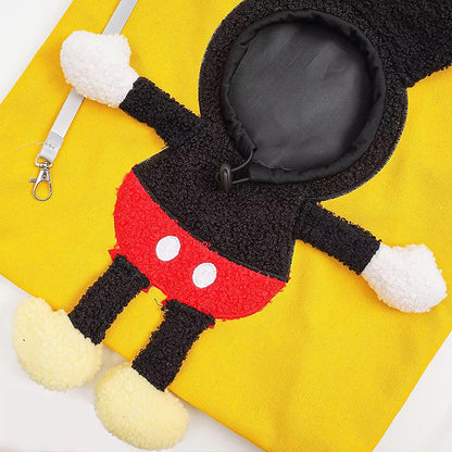 Cartoon-Themed Portable Cute Pet Carrier Bag for Small Cats & Dogs