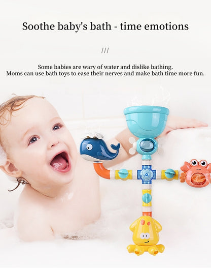 Baby Bath Toy - Wacky Waterworks Pipes Bath Toy - Baby Bathtub Toy with Interactive Features for Cognitive Development