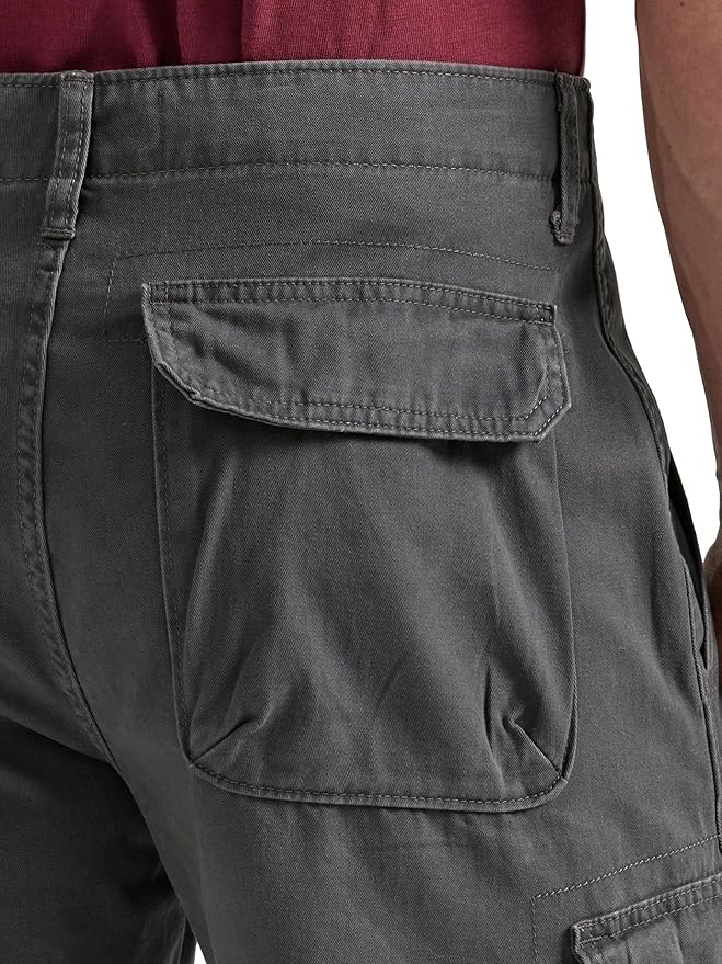 Men’s Premium 100% Cotton Cargo Shorts, 9 Pockets Design Outdoor Casual Daily Wear