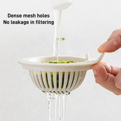 Kitchen Anti-Clogging Basket Automatic Dumping Sink Filter