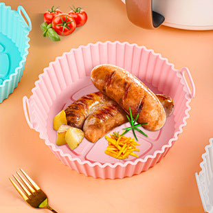 Air Fryer Silicone Baking Tray(Reusable)