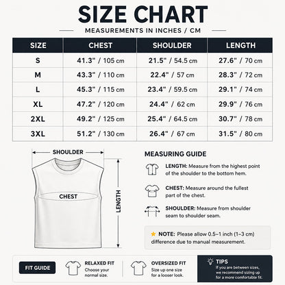 Men's Casual Sleeveless T-Shirt, Relaxed Fit Lightweight Breathable Tank Top for Summer