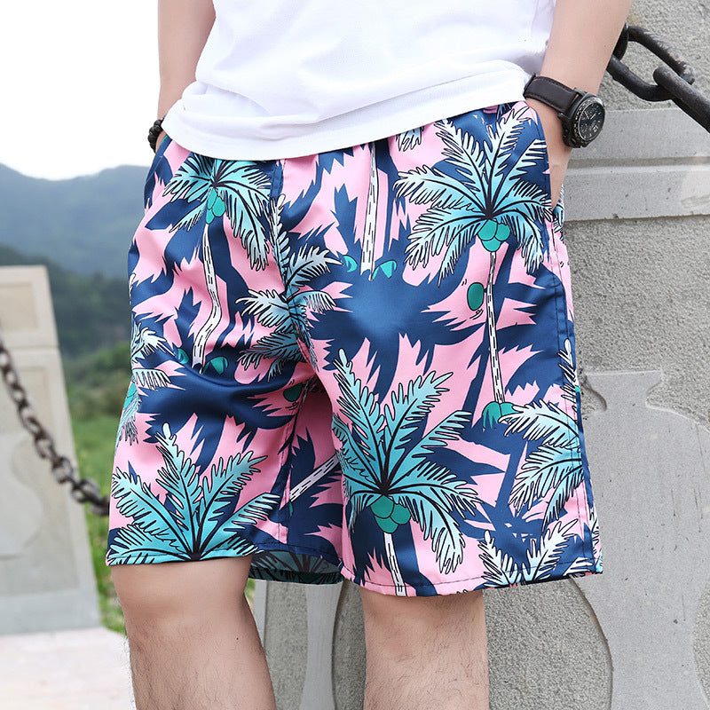 Lightweight Quick Dry Loose Fit Men's Beach Shorts(2 PCS)