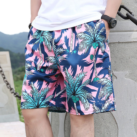 Lightweight Quick Dry Loose Fit Men's Beach Shorts(2 PCS)
