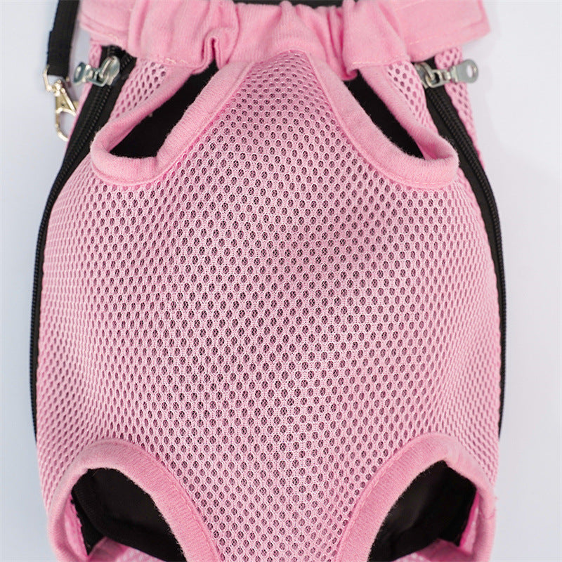 Pet Comfort Carrier Backpack- Adjustable Hands-Free Travel Bag for Cats & Dogs