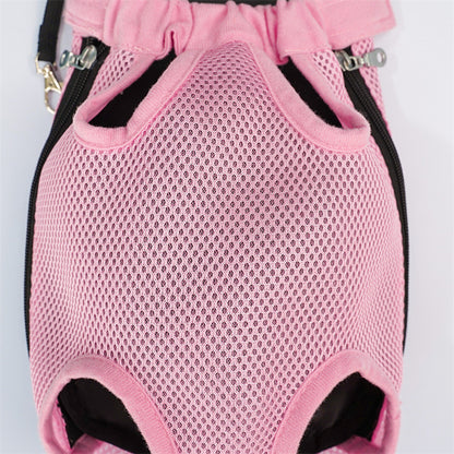 Pet Comfort Carrier Backpack- Adjustable Hands-Free Travel Bag for Cats & Dogs