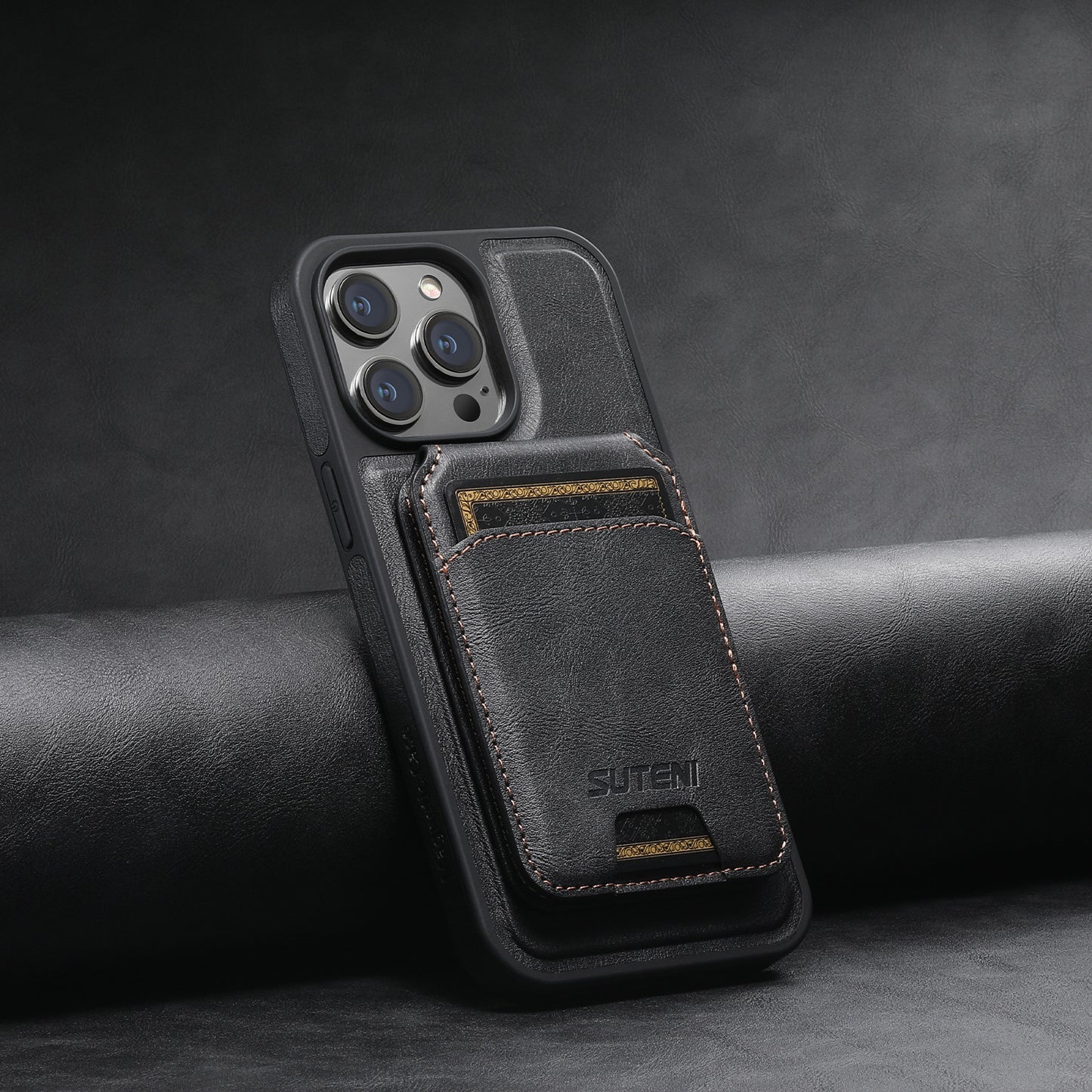 Suitable for iPhone 12/13/14/15/16 Series 2-in-1 MagSafe Magnetic Wireless Charging Card Holder Mobile Phone Case