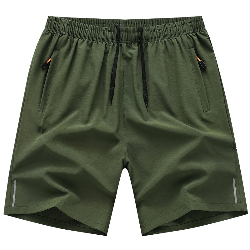 Lightweight Quick Dry Men's Shorts with Zip Pockets