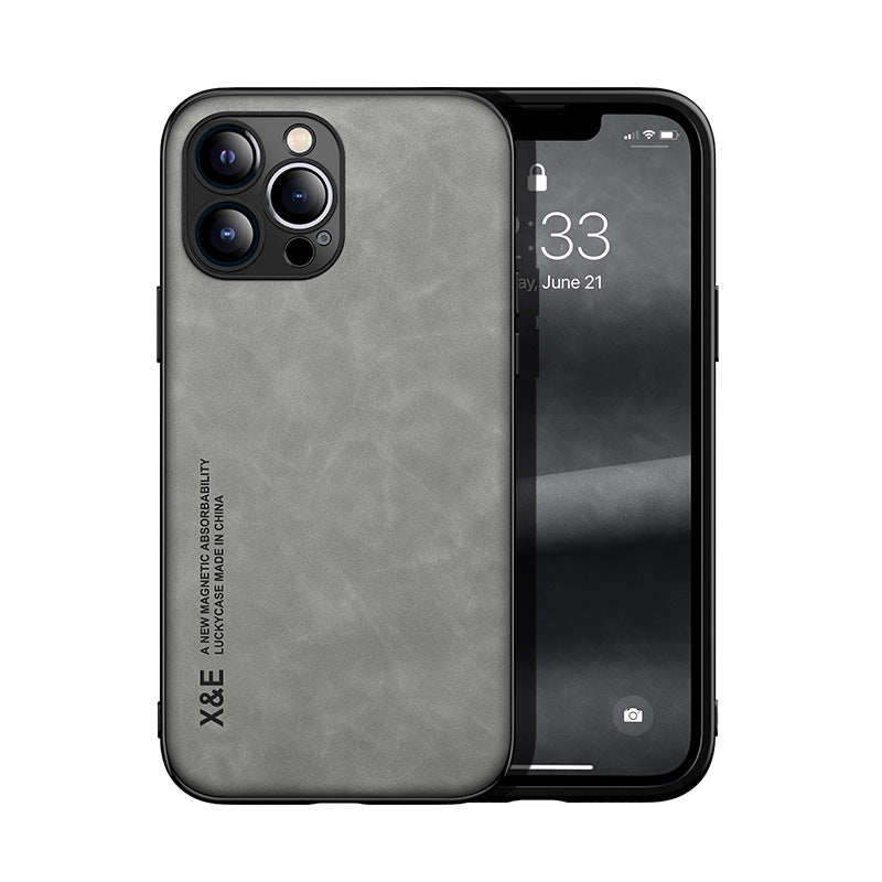Suitable for iPhone 12/13/14/15/16 Series Magnetic Back Cover Protective Case