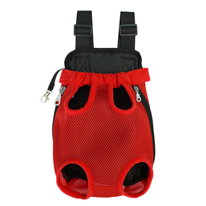 Pet Comfort Carrier Backpack- Adjustable Hands-Free Travel Bag for Cats & Dogs