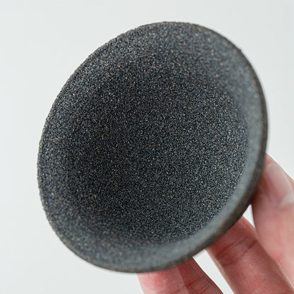 🏺 Ceramic Stone One-Piece Non-Porous Tea & Coffee Filter with Metal Holder