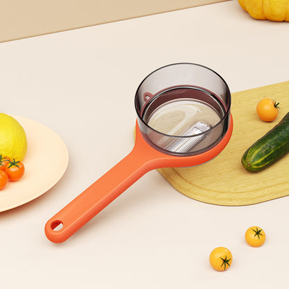 Double-sided Stainless Steel Peeler with Storage Box