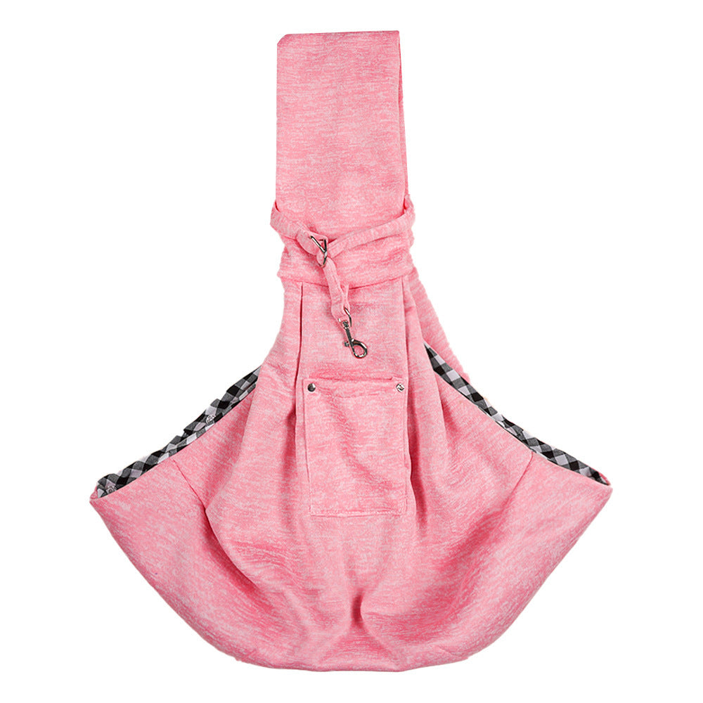 Warm Fall/Winter Pet Sling Carrier - Crossbody Travel Bag for Small Dogs & Cats