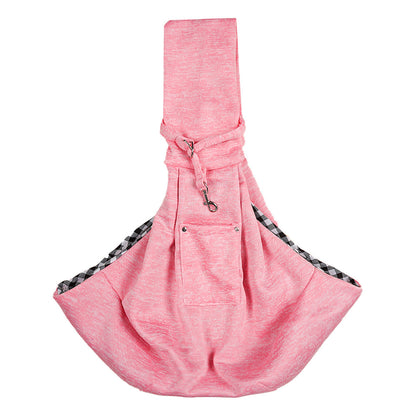 Warm Fall/Winter Pet Sling Carrier - Crossbody Travel Bag for Small Dogs & Cats