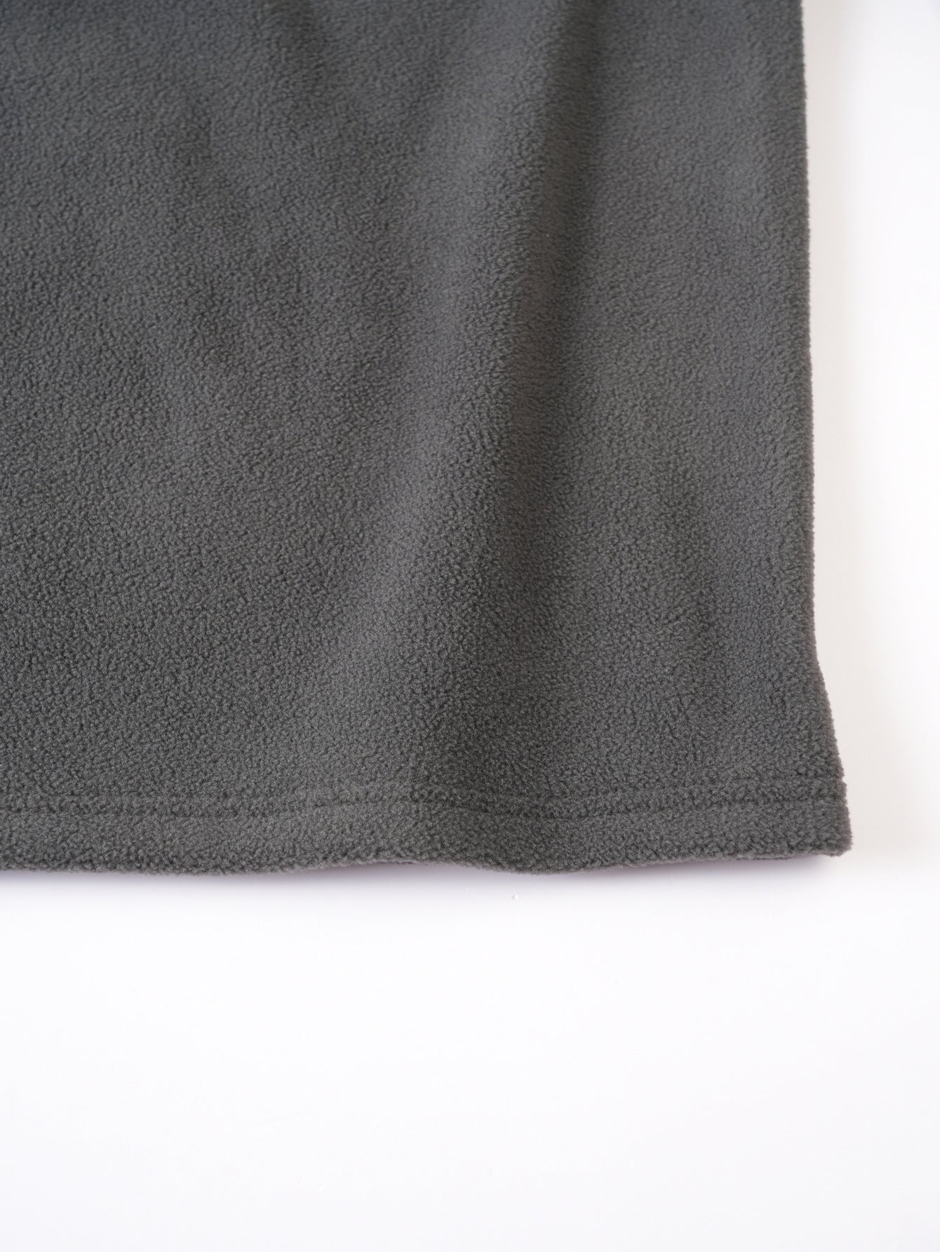 Men's Quarter-Zip Fleece Pullover with Sleeve Pocket