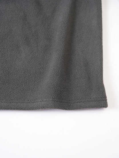 Men's Quarter-Zip Fleece Pullover with Sleeve Pocket