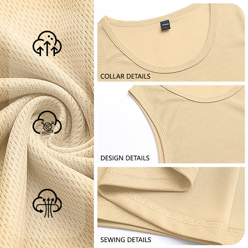5-Pack Men's Quick-Dry Athletic Tank Tops